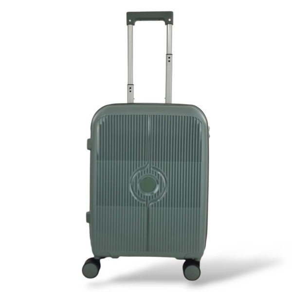 Σκληρή Βαλίτσα Καμπίνας Πολυπροπυλένιο PLAYBAGS BK007 (55x38x20) 38lt .Πρασινο