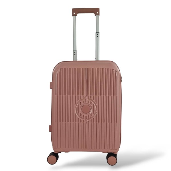 Σκληρή Βαλίτσα Καμπίνας Πολυπροπυλένιο PLAYBAGS BK007 (55x38x20) 38lt .nude