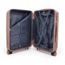 ΣΚΛΗΡΗ ΒΑΛΙΤΣΑ ΚΑΜΠΙΝΑΣ PLAYBAGS PS029-20 (55X40X20CM) – ΙΔΑΝΙΚΗ ΓΙΑ RYANAIR & LOW-COST ΠΤΗΣΕΙΣ. Ροζ/Χρυσο