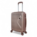 ΣΚΛΗΡΗ ΒΑΛΙΤΣΑ ΚΑΜΠΙΝΑΣ PLAYBAGS PS029-20 (55X40X20CM) – ΙΔΑΝΙΚΗ ΓΙΑ RYANAIR & LOW-COST ΠΤΗΣΕΙΣ. Ροζ/Χρυσο