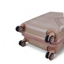 ΣΚΛΗΡΗ ΒΑΛΙΤΣΑ ΚΑΜΠΙΝΑΣ PLAYBAGS PS029-20 (55X40X20CM) – ΙΔΑΝΙΚΗ ΓΙΑ RYANAIR & LOW-COST ΠΤΗΣΕΙΣ. Ροζ/Χρυσο