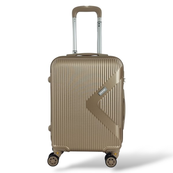 Σκληρή Βαλίτσα Καμπίνας 54x36x20 Playbags Collection PS029-19. 45lt. Χρυσο
