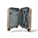 Σκληρή Βαλίτσα Καμπίνας 54x36x20 Playbags Collection PS029-19. 45lt. Χρυσο