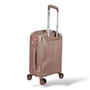 Σκληρή Βαλίτσα Καμπίνας 54x36x20 Playbags Collection PS029-19. 45lt. Ροζ/χρυσο