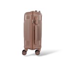 Σκληρή Βαλίτσα Καμπίνας 54x36x20 Playbags Collection PS029-19. 45lt. Ροζ/χρυσο