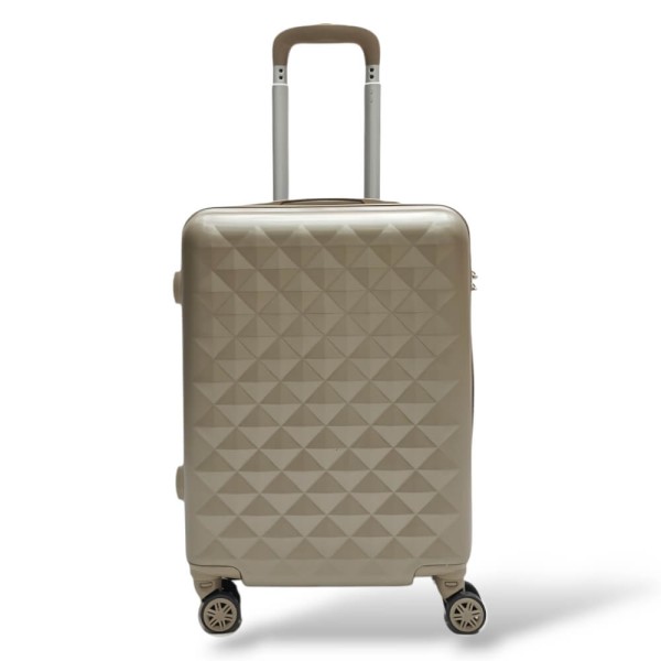 Σκληρή Βαλίτσα Καμπίνας 55x40x20 PLAYBAGS PS067C. Max 40lt.ΧΡΥΣΟ