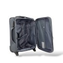 Βαλίτσα Καμπίνας PLAYBAGS 8033-20 – 53x36x20cm, Χειραποσκευή Αεροπλάνου με δυο Ρόδες Γκρι