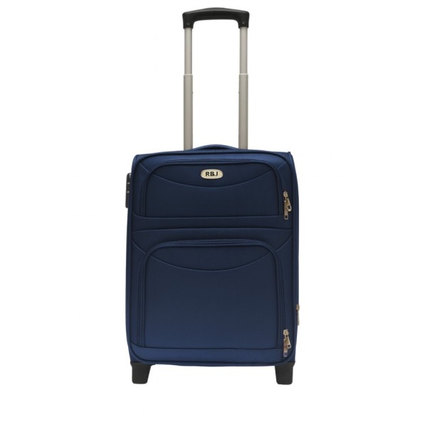 Βαλίτσα Καμπίνας PLAYBAGS 8033-20 – 53x36x20cm, Χειραποσκευή Αεροπλάνου με δυο Ρόδες Μπλε