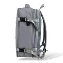 Σακίδιο Πλάτης Ταξιδίου ORMI 5557 με Επέκταση – Αδιάβροχο Backpack 35L για Laptop & Ταξίδια (43x30x20+5cm) Γκρι