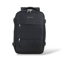 Σακίδιο Πλάτης Ταξιδίου ORMI 5557 με Επέκταση – Αδιάβροχο Backpack 35L για Laptop & Ταξίδια (43x30x20+5cm) Μαυρο