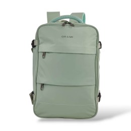Σακίδιο Πλάτης Ταξιδίου ORMI 5557 με Επέκταση – Αδιάβροχο Backpack 35L για Laptop & Ταξίδια (43x30x20+5cm) Πρασινο
