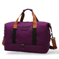 Σάκος Ταξιδίου με Παπουτσοθήκη 46x25x28 FlyNow PS8110. 32LT.Μωβ