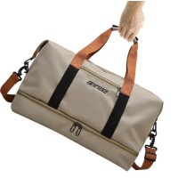 Σάκος Ταξιδίου με Παπουτσοθήκη 46x25x28 FlyNow PS8110. 32LT.Μπεζ