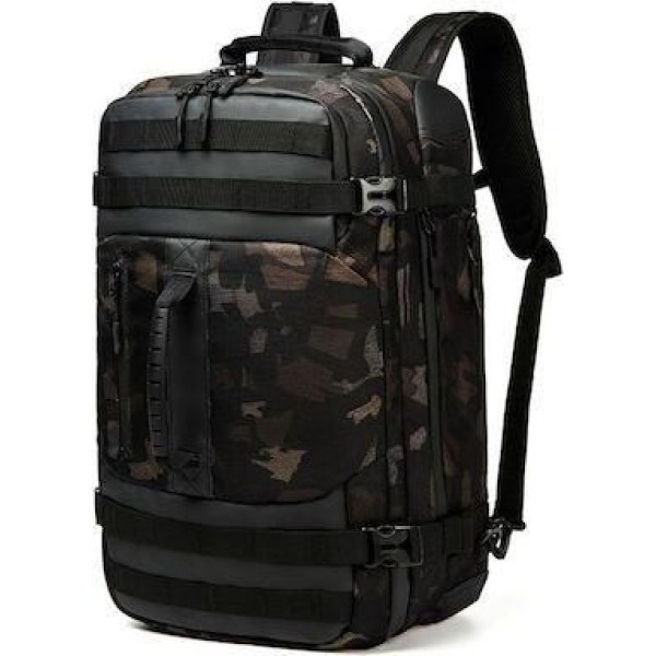 Ozuko 9242L Υφασμάτινο Σακίδιο Πλάτης Antitheft CAMO