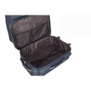 Υφασμάτινη Βαλίτσα Ταξιδίου 72x44x25cm σε Μαύρο – Luggage