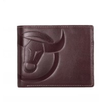 Bullcaptain Πορτοφόλι Δερμάτινο QB0203-H καφέ