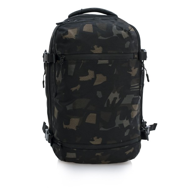 Ozuko 8983S Υφασμάτινο Σακίδιο Πλάτης  17" με Θύρα USB CAMO 28 Liters