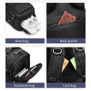  Ozuko 9309L Αδιάβροχο Σακίδιο Πλάτης Αντικλεπτικό 42.5lt Μαύρο