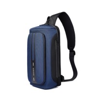 Ozuko 9315 Ανδρική Τσάντα Στήθους σε Μπλε χρώμα