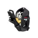 Ozuko 9386 Ανδρικό Υφασμάτινο Σακίδιο Πλάτης Μαύρο