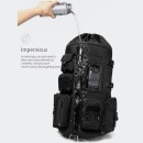 Ozuko 9573 Ορειβατικό Σακίδιο 27.5lt Αδιάβροχο Μαύρο