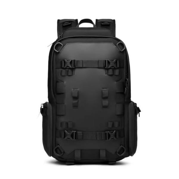 Ozuko 9587 Σακίδιο Πλάτης Αδιάβροχο Μαύρο