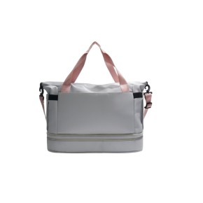 Χειραποσκευή Ταξιδίου PLAYBAGS 294 – 44x32x20cm, Cabin Bag με Ιμάντα Ώμου.Γκρι