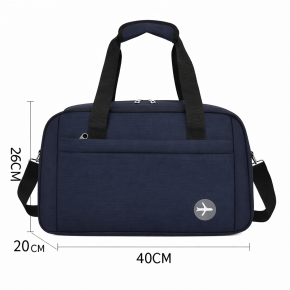 Χειραποσκευή Ταξιδίου PLAYBAGS 25889 – 40x25x20cm, Cabin Bag Αεροπλάνου Μπλε