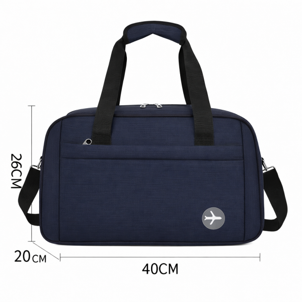 Χειραποσκευή Ταξιδίου PLAYBAGS 25889 – 40x25x20cm, Cabin Bag Αεροπλάνου Μπλε