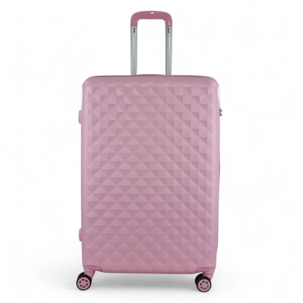 ΜΕΓΑΛΗ ΣΚΛΗΡΗ ΒΑΛΙΤΣΑ ΠΟΛΥΑΙΘΥΛΕΝΙΟ PLAYFULBAGS PS067-28 (72X47X25CM) 82LT.Ροζ