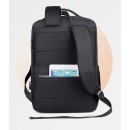 Σακίδιο Πλάτης Ταξιδίου Playbags Μαύρο (45x32x18+6cm επέκταση)