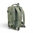 Σακίδιο Πλάτης Ταξιδίου Αεροπορικό 40x30x20cm 25lt Άνοιγμα Βαλίτσας Τσέπη Ασφαλείας Πρασινο — ORMI 38485