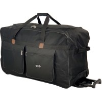 Ormi Σακ Βουαγιάζ με Ρόδες 1076 με χωρητικότητα 120lt σε Μαύρο χρώμα