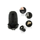 Ozuko 9008 Ανδρικό Σακίδιο Πλάτης Αδιάβροχο Black