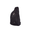 Bag to Bag MD-5002 Ανδρική Τσάντα Στήθους σε Μαύρο χρώμα