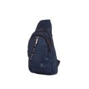 Bag to Bag MD-5002 Ανδρική Τσάντα Στήθους σε Navy Μπλε χρώμα