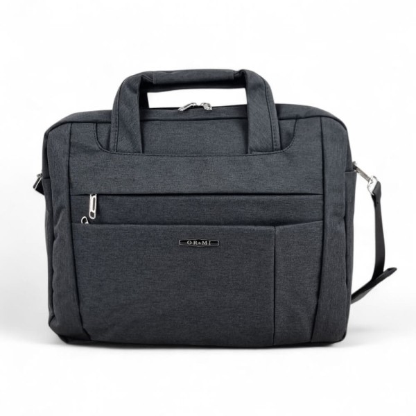 Τσάντα Μεταφοράς Laptop 15,6″ ORMI 8192 30x6x38cm – Ιμάντας Ώμου & Υποδοχή Trolley