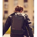 Αδιάβροχο Σακίδιο Πλάτης Laptop 17" 26L με Σκληρό Πάτο Polo Boston Μαύρο — Polo Boston