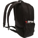 Ανατομικό Σακίδιο Πλάτης Γραφείου με Θήκη Laptop 17" και USB Charger 25L Μαύρο — Polo Charger