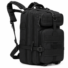 Σακίδιο Πλάτης Tactical 56x28x25cm Μαύρο PlayBags A12