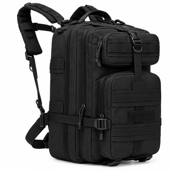 Σακίδιο Πλάτης Tactical 56x28x25cm Μαύρο PlayBags A12