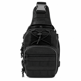 Τσαντάκι Στήθους Tactical 28x18x13cm Μαύρο PlayBags B14