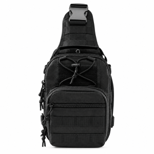 Τσαντάκι Στήθους Tactical 28x18x13cm Μαύρο PlayBags B14
