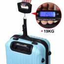Ψηφιακή Ζυγαριά Αποσκευών έως 50kg με LCD Μαύρη OEM CA001