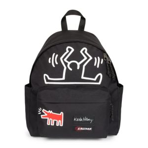 Σακίδιο Πλάτης Day Pak'r Keith Haring 40x30x18cm 24lt Laptop 14″ Τσέπη Ασφαλείας Συλλεκτικό Μαύρο — Eastpak
