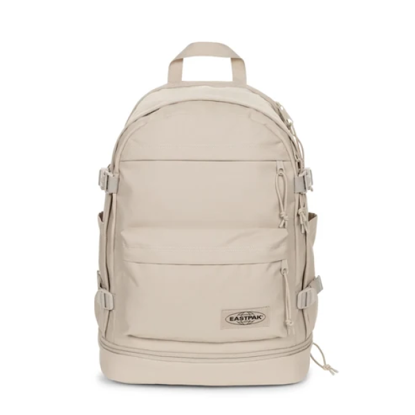 Σακίδιο Πλάτης Everyday Pak'r 100% Πολυεστέρας 48x30,5x22,5cm 35lt Laptop 16″ Αδιάβροχο Ιμάντας Trolley Μπεζ — Eastpak
