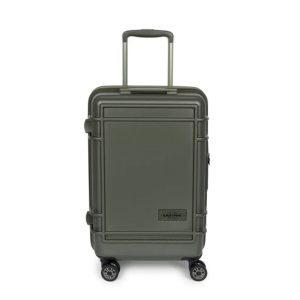 Μικρή Σκληρή Βαλίτσα Καμπίνας 55x35x20cm 2.8kg Ελαφριά 4 Ρόδες TSA Χακί — Eastpak Resist'r Zip Cabin