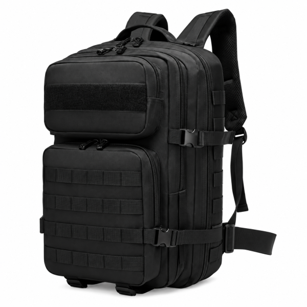 Tactical Σακίδιο Πλάτης Playbags F068 Μαύρο με Πολλαπλές Θήκες