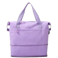 Τσάντα Ταξιδιού Playbags Weekender 48x40x20εκ με Επεκτεινόμενο Πάτο – Αδιάβροχη σε Λιλα χρώμα