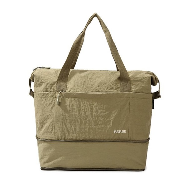 Τσάντα Ταξιδιού Playbags Weekender 48x40x20εκ με Επεκτεινόμενο Πάτο – Αδιάβροχη σε λαδί χρώμα